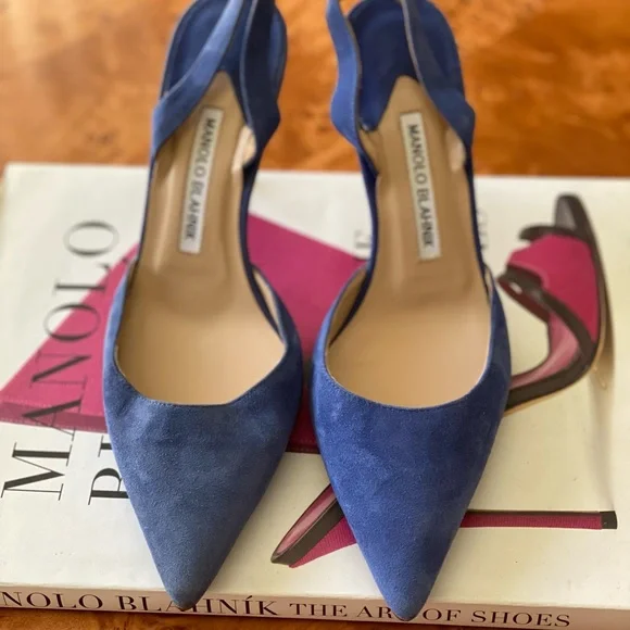 Manolo Blahnik | Shoes | Manolo Blahnik Heels Size 36 2 | Poshmark